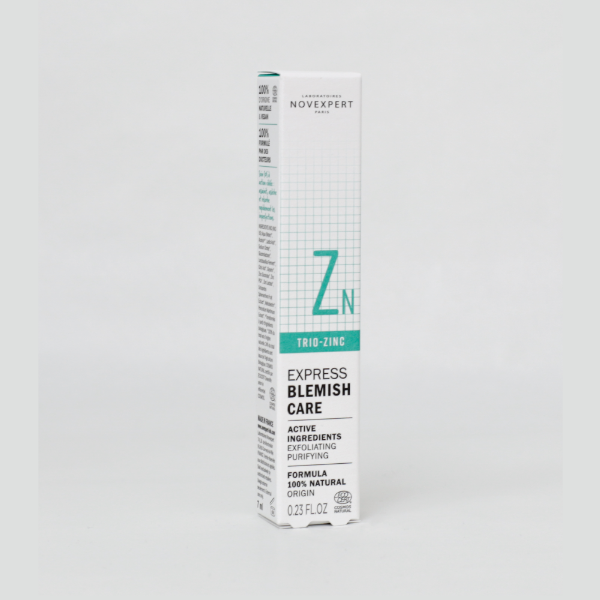 Trattamento viso specifico per brufoli Trio Zinc Novexpert | Stop bouton express Trio Zinc