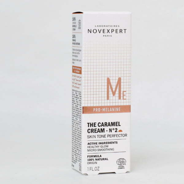 Novexpert | La Crème au Caramel n° 2 Éclat Doré  | CC Cream Crema colorata viso n° 2  Éclat Doré