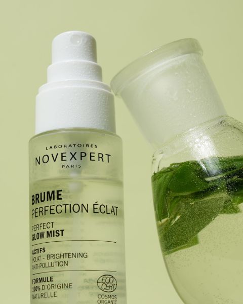 Tonico schiarente illuminante ai Polifenoli del the verde Novexpert | Brume Perfection Eclat Polyphenol