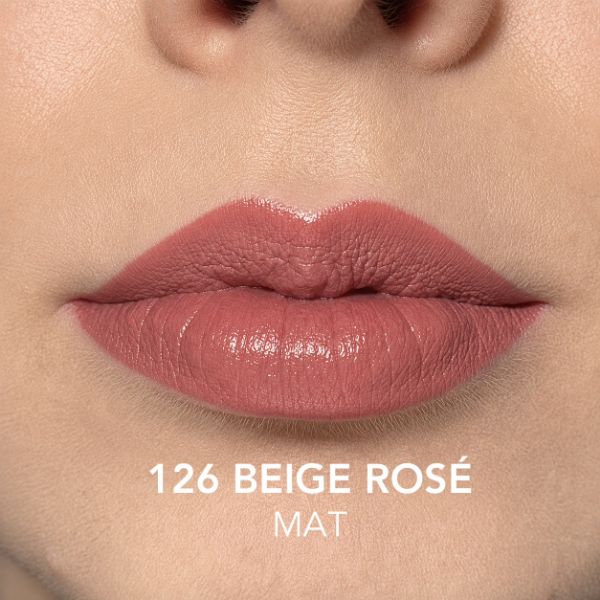 Rouge à lèvres mat n°126 Beige rosé