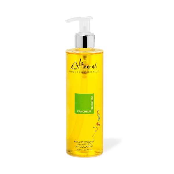 Olio da Massaggio Biologico Ossigenante Verde